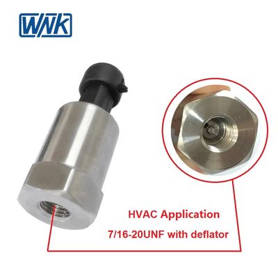 Sensore di pressione del refrigerante di WNK per gas acqua aria 0.5V-4.5V I2C 4-20mA