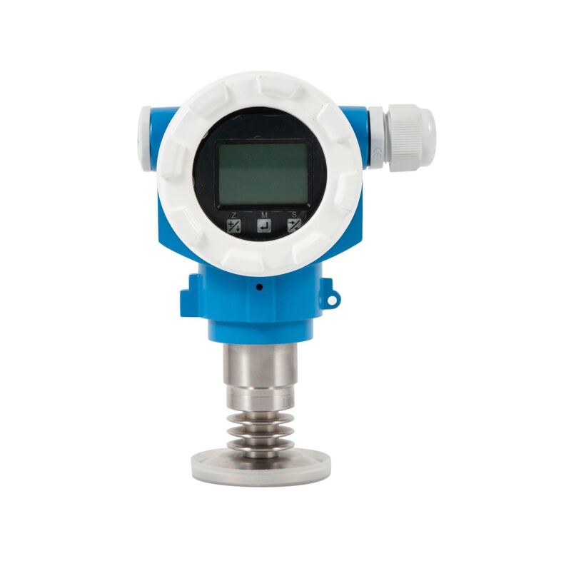 WNK Flat Flush Sanitary Diaphragm Pressure Transmitter con 4-20mA Digital Display Food Sanitary Diaphragm