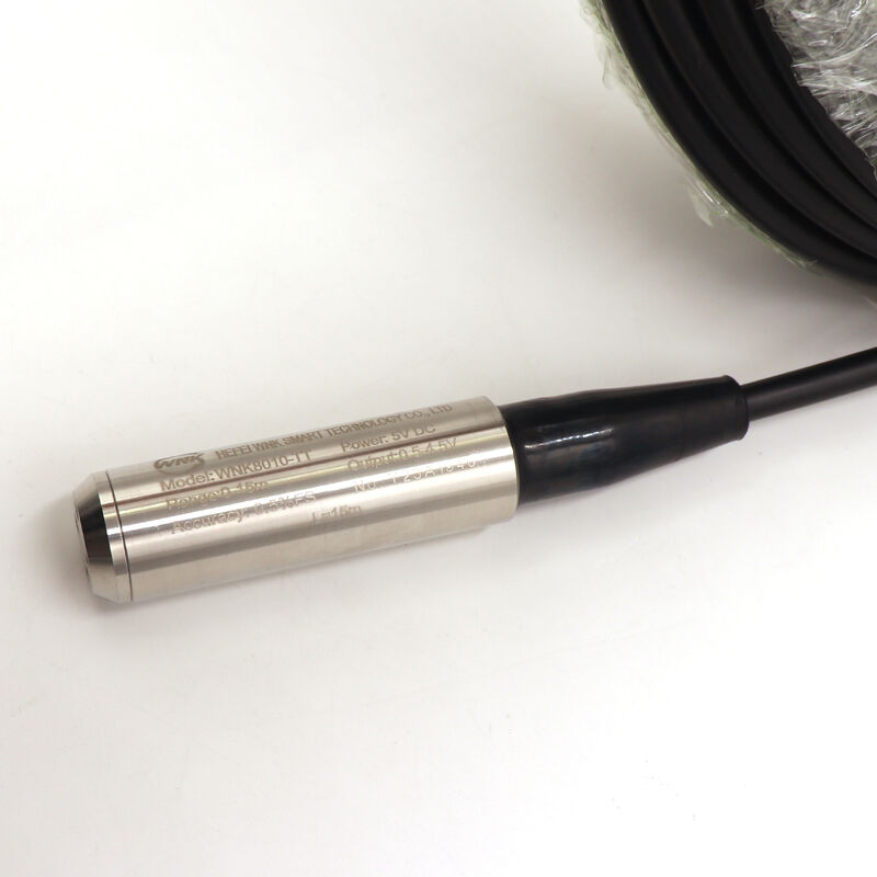 Sensore di livello acqua liquido 4-20mA 0-10V uscita RS485, trasmettitore di livello profondità acqua sommergibile per pozzi e perforazioni fino a 500m