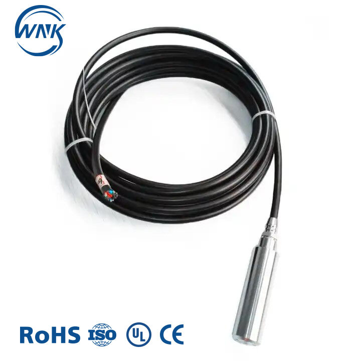 Trasmettitore di livello dell'acqua sommergibile antideflagrante WNK8010 con uscita 4-20mA, precisione 0,2%FS, certificato CE ROHS