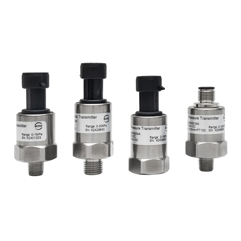 Sensore di pressione dell'acqua elettronico WNK81ma 0.5-4.5V 4-20mA Uscita -1-700Bar Range per olio, aria, gas CE ROHS