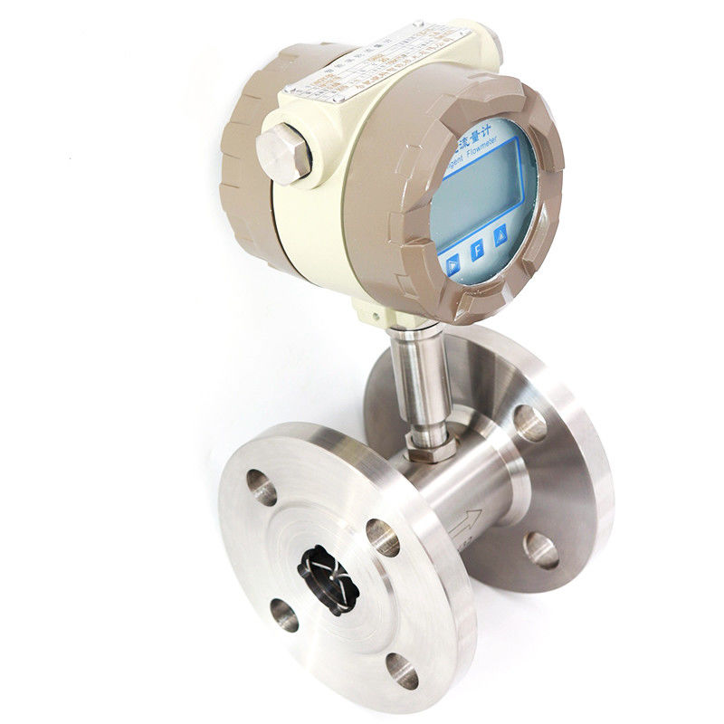 Tipo alta precisione della turbina del tester di scorrimento dell'acqua di WNK IP65 Digital di 4-20mA