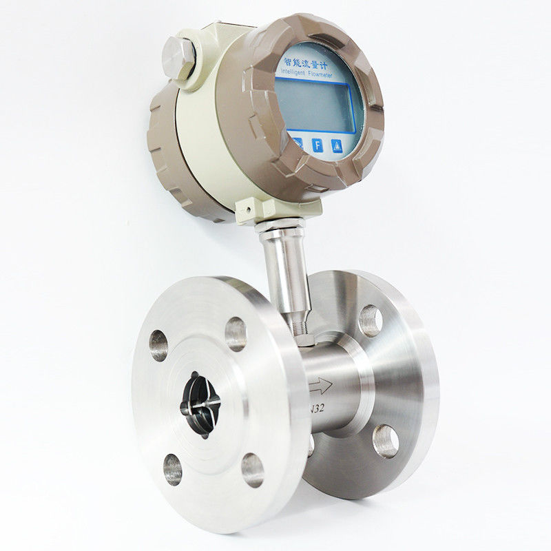 Tipo alta precisione della turbina del tester di scorrimento dell'acqua di WNK IP65 Digital di 4-20mA