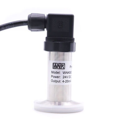 Sensore trasmettitore di pressione a membrana a filo per industria alimentare, farmaceutica, sanitaria, per liquidi, acqua, alimenti, latte, bevande, sanitari