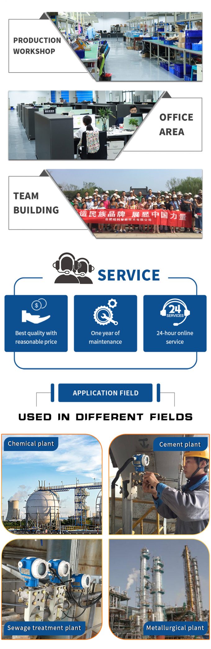 Sensore basso di pressione dell'alta pompa idraulica di stabilità 0.5-4.5V