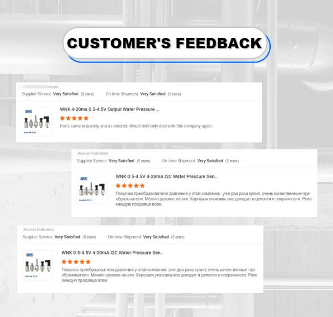 OEM ODM Sensore di pressione dell'acqua del gas-olio Trasmettitore di trasmettitore 0